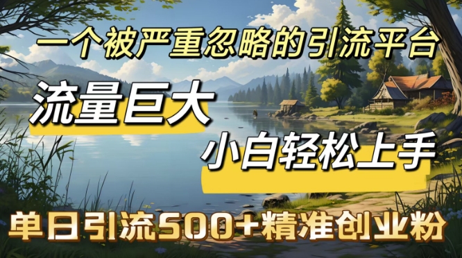 QQ引流创业粉，流量巨大，小白轻松上手，单日引流500-小白项目网