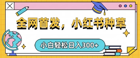 小红书种草，手机项目，日入3张，复制黏贴即可，可矩阵操作，动手不动脑【揭秘】-小白项目网