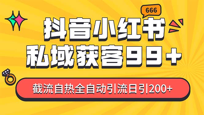 （13421期）某音，小红书，野路子引流玩法截流自热一体化日引200+精准粉 单日变现3…-小白项目网